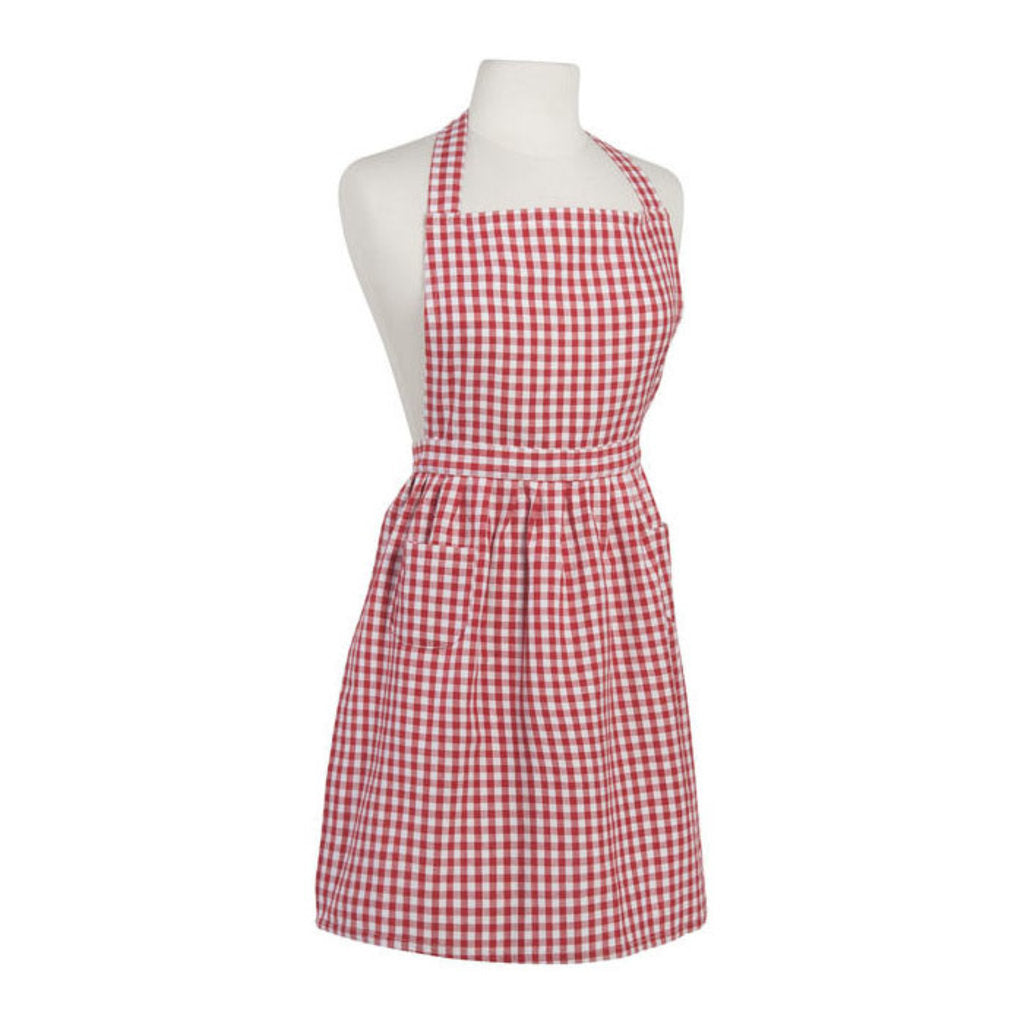 Now Designs Classic Red Gingham Apron