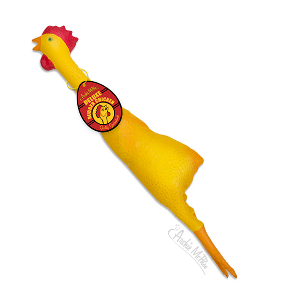 Deluxe Rubber Chicken 18.5"