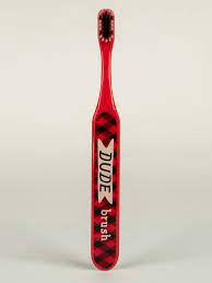 Blue Q Dude Brush Toothbrush