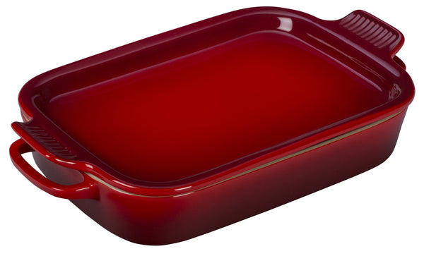 Le Creuset Cherry Rectangular Dish with Platter Lid