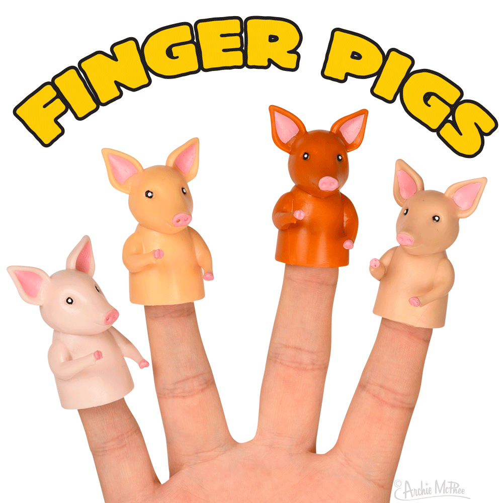 Finger Pigs Finger Puppets