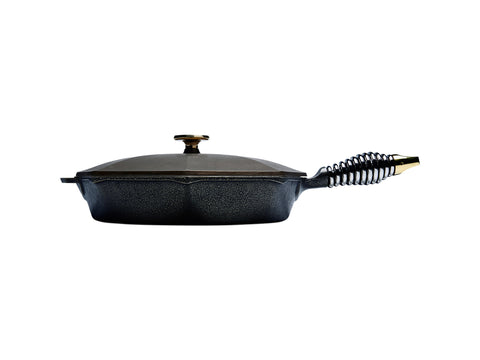 Finex 10" Cast Iron Skillet with Lid
