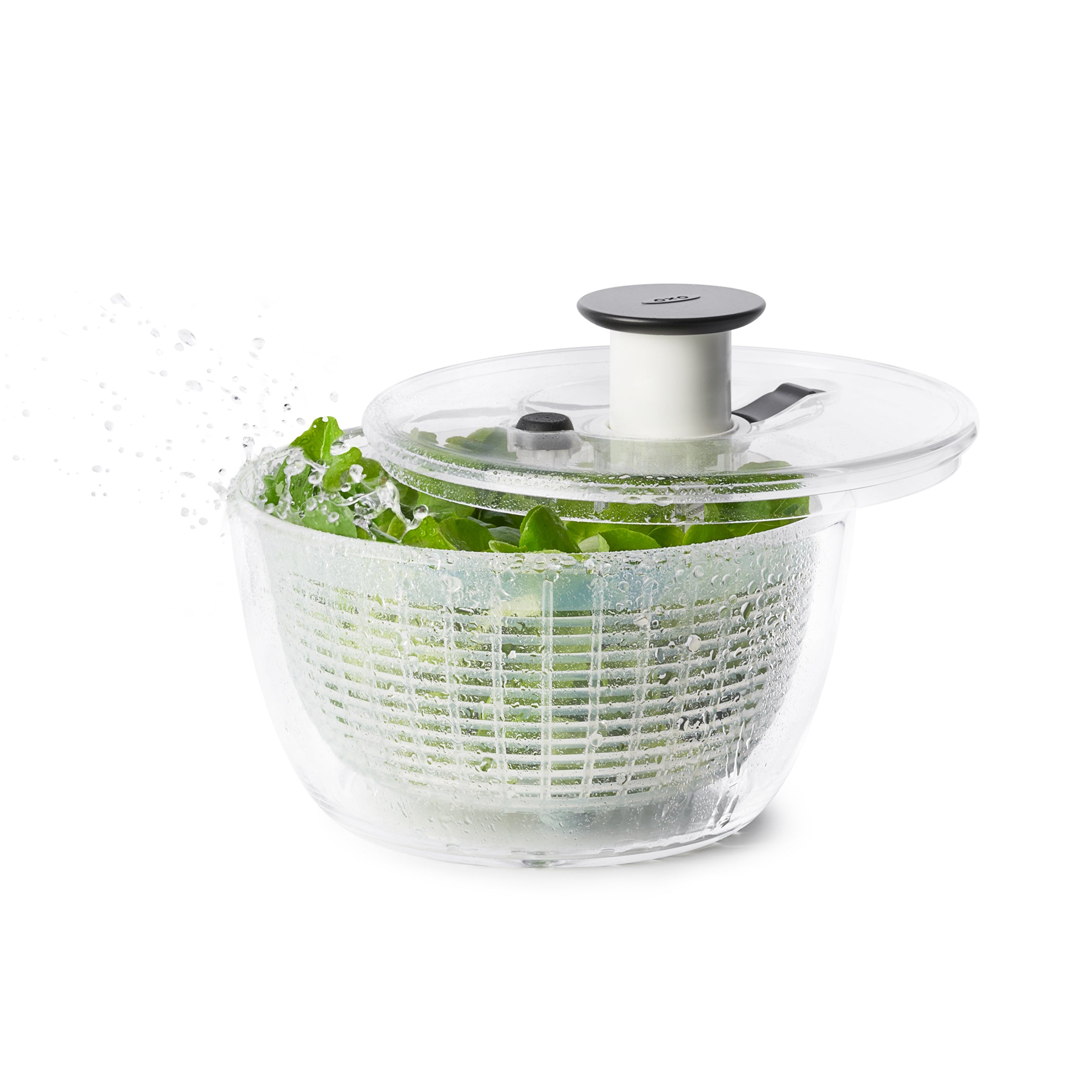 OXO Salad Spinner Non Slip Base Colander Dry Salad Greens or Herbs