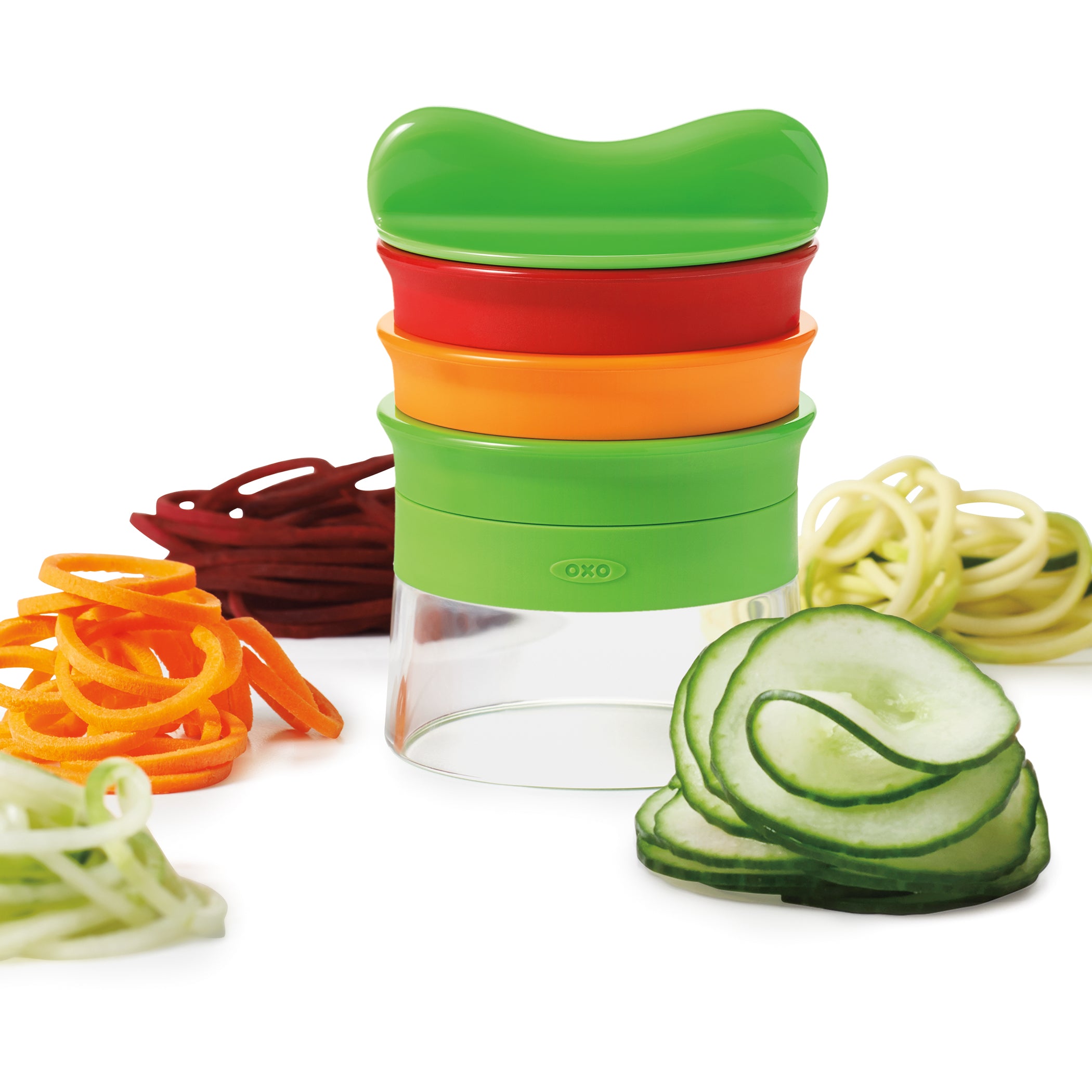 OXO Good Grips 3 Blade Hand-Held Spiralizer – Simple Tidings & Kitchen