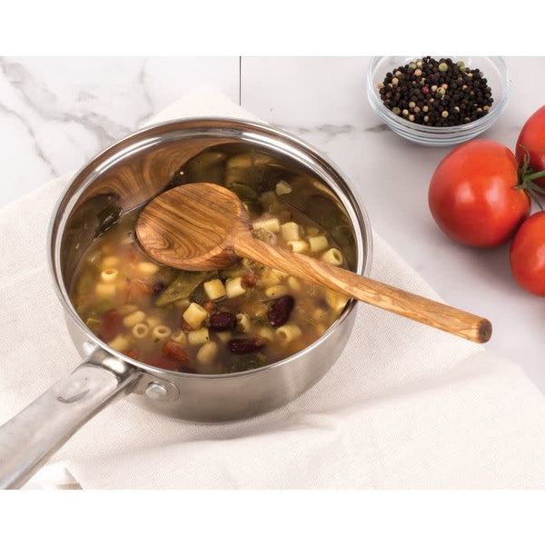 HIC Olive Wood Spoon 10"