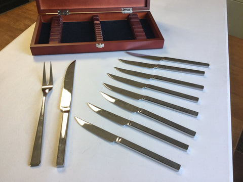 Wusthof 10 Pc Presentation Steak & Carving Set