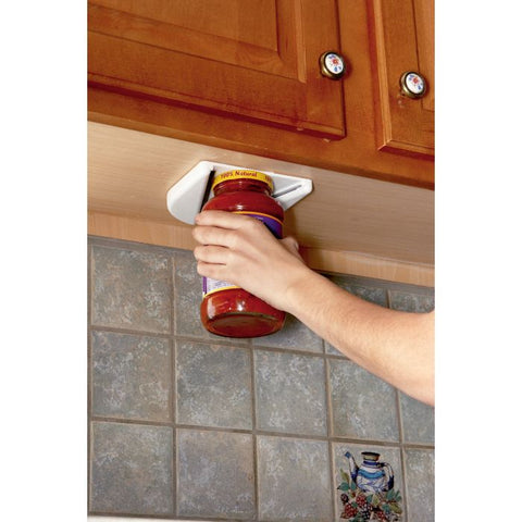 The Grip Jar Opener: The Original Under Cabinet Jar & Bottle Opener 