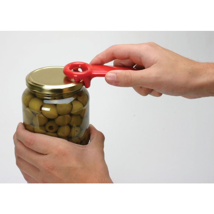 4-in-1 Grip Bottle Opener - Easily Opens Twist Caps, Bottle Caps, Canning  Lids and Can Tabs! (1)