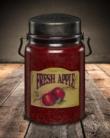 McCall's Fresh Apple Scented Jar Candle 26 oz.