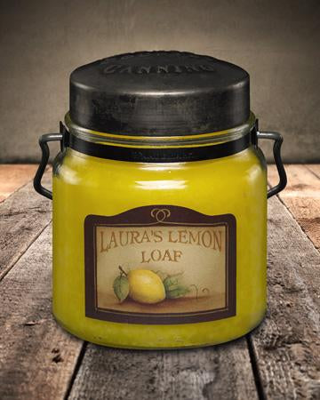 McCall's Laura's Lemon Loaf Scented Jar Candle 16 oz.