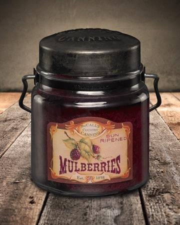 McCall's Mulberries Scented Jar Candle 16 oz.