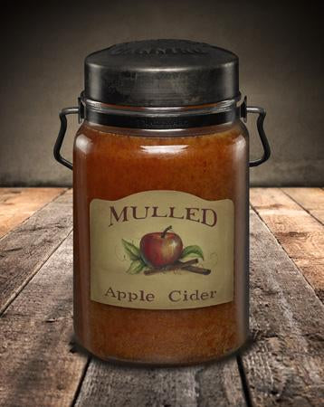 McCall's Mulled Apple Cider Scented Jar Candle 26 oz.