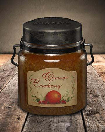 McCall's Orange Cranberry Scented Jar Candle 16 oz.