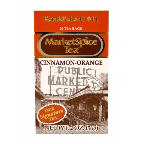 Market Spice 24 Tea Bag Cinnamon-Orange