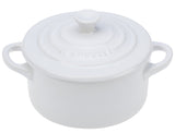 Le Creuset White Mini Round Cocotte