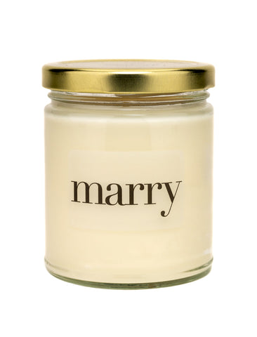 Whiskey River Marry Candle