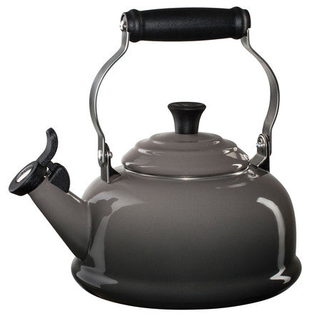 Le Creuset 1.7 Qt Flint Oyster Classic Whistling Kettle