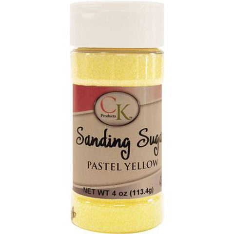 CKP Pastel Yellow Sanding Sugar