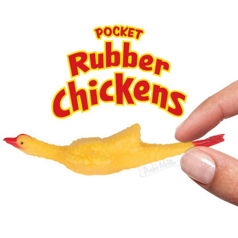 Pocket Rubber Chicken 3"