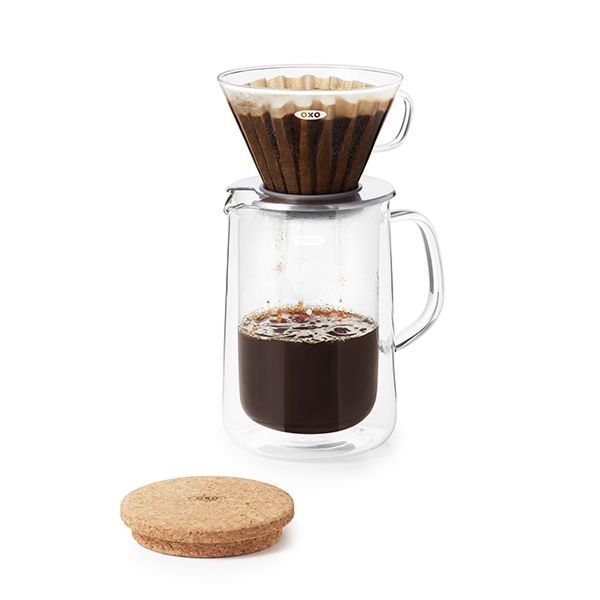 OXO Glass Pour Over Set