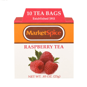 Market Spice 10 Tea Bag Boxed Raspberry
