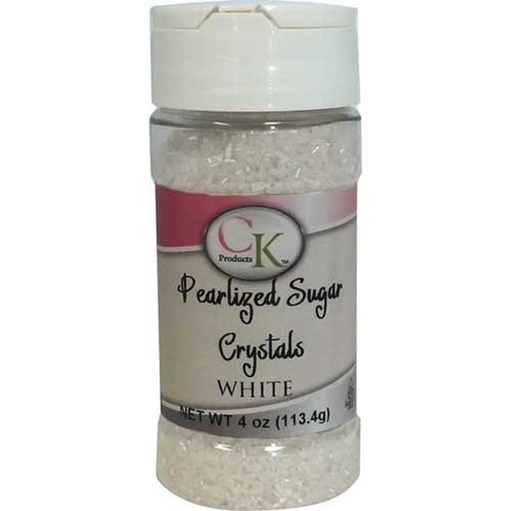 CKP White Pearlized Sugar Crystals