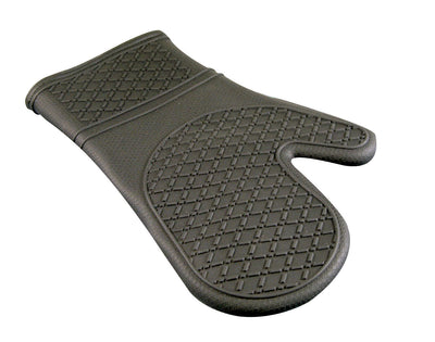 Port Style Grey Silicone Oven Mitt