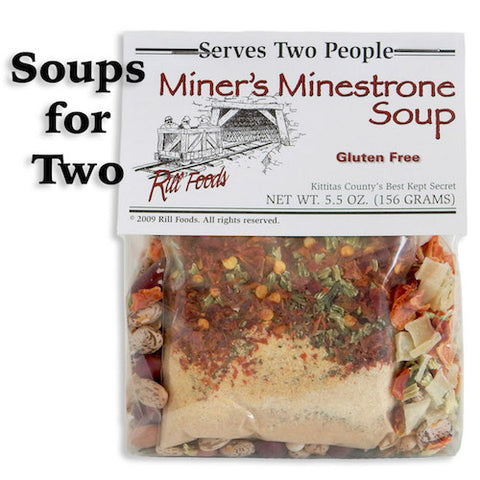 Rill Foods Miners Minestrone Soup for Two