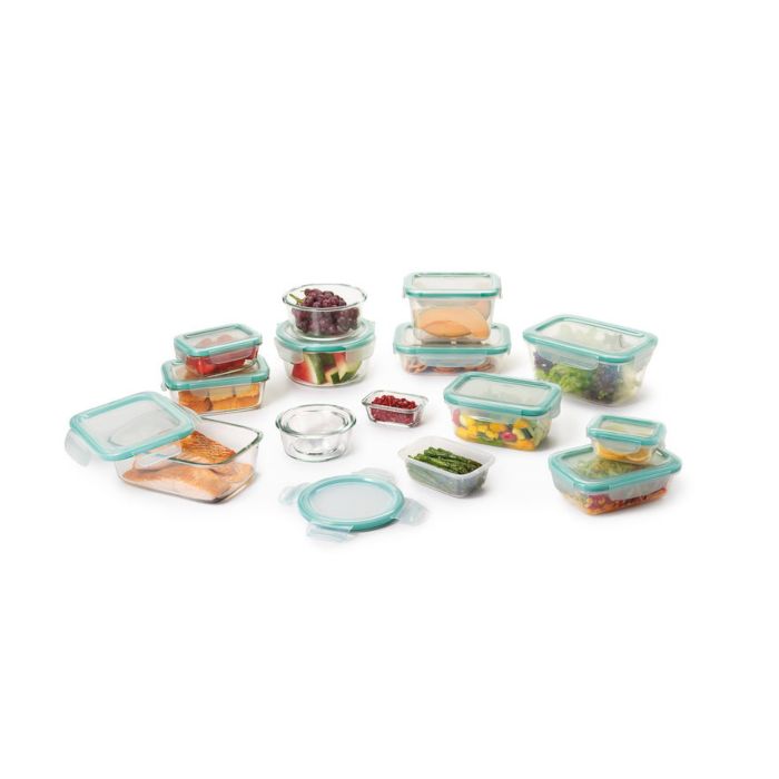 OXO 30 Piece Glass And Plastic Container Set – Simple Tidings