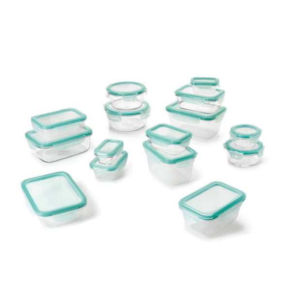 OXO 30 Piece Glass And Plastic Container Set