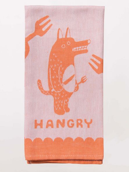 Blue Q Jacquard Dishtowel Hangry
