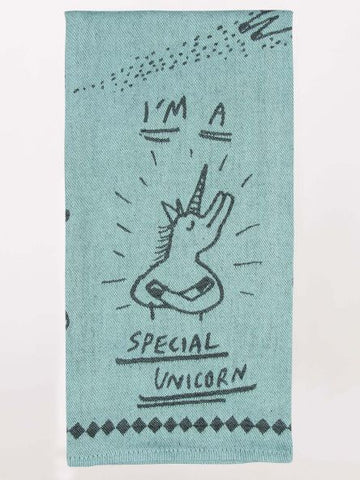 Blue Q Jacquard Dishtowel Special Unicorn
