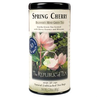 Republic of Tea Spring Cherry Green Tea
