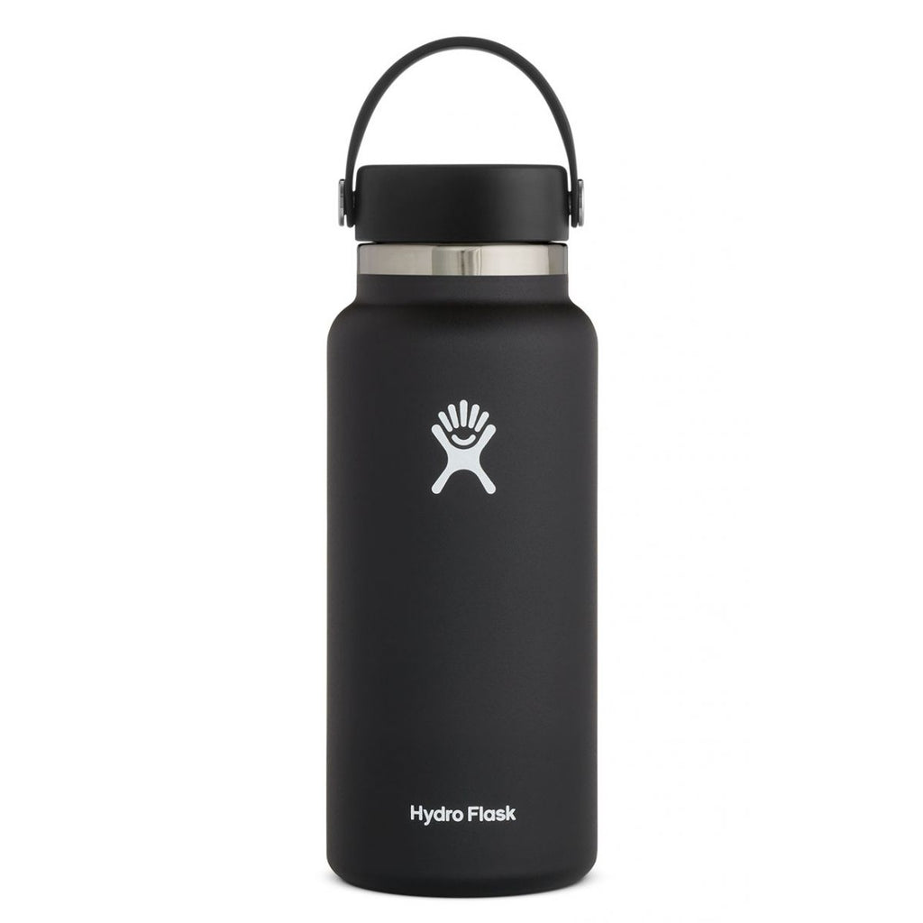 Hydro Flask 32 oz. Black Wide Mouth with Flex Cap