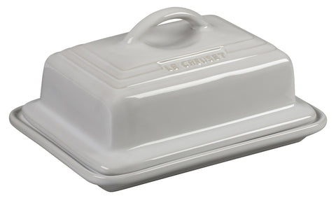 Le Creuset White Heritage Butter Dish