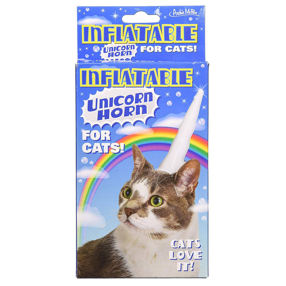 Inflatable Unicorn Horn for Cats